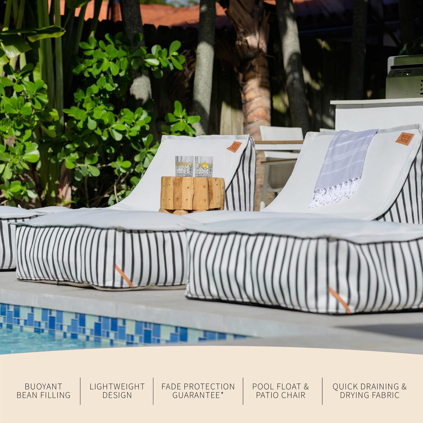 Luxurious Floating Lounger Chair