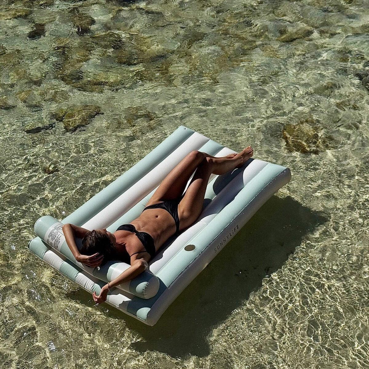 Tinaline Marine Stripe Pool Lounger