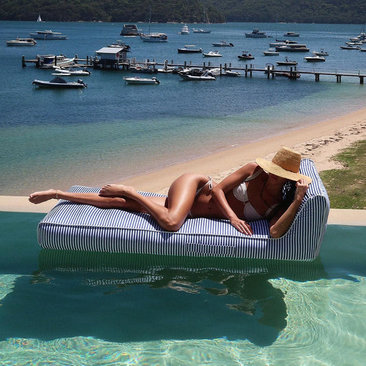 Tinaline Marine Stripe Pool Lounger